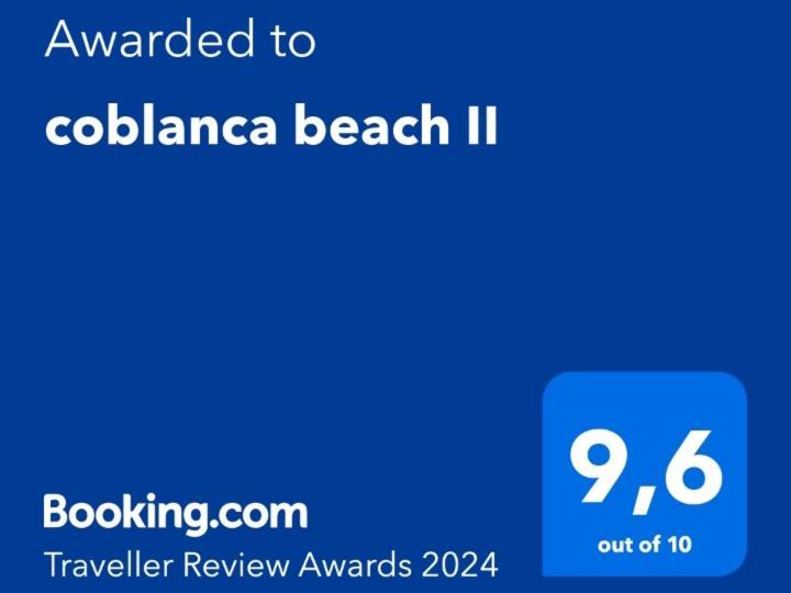Coblanca Beach II Lejlighed Benidorm Eksteriør billede